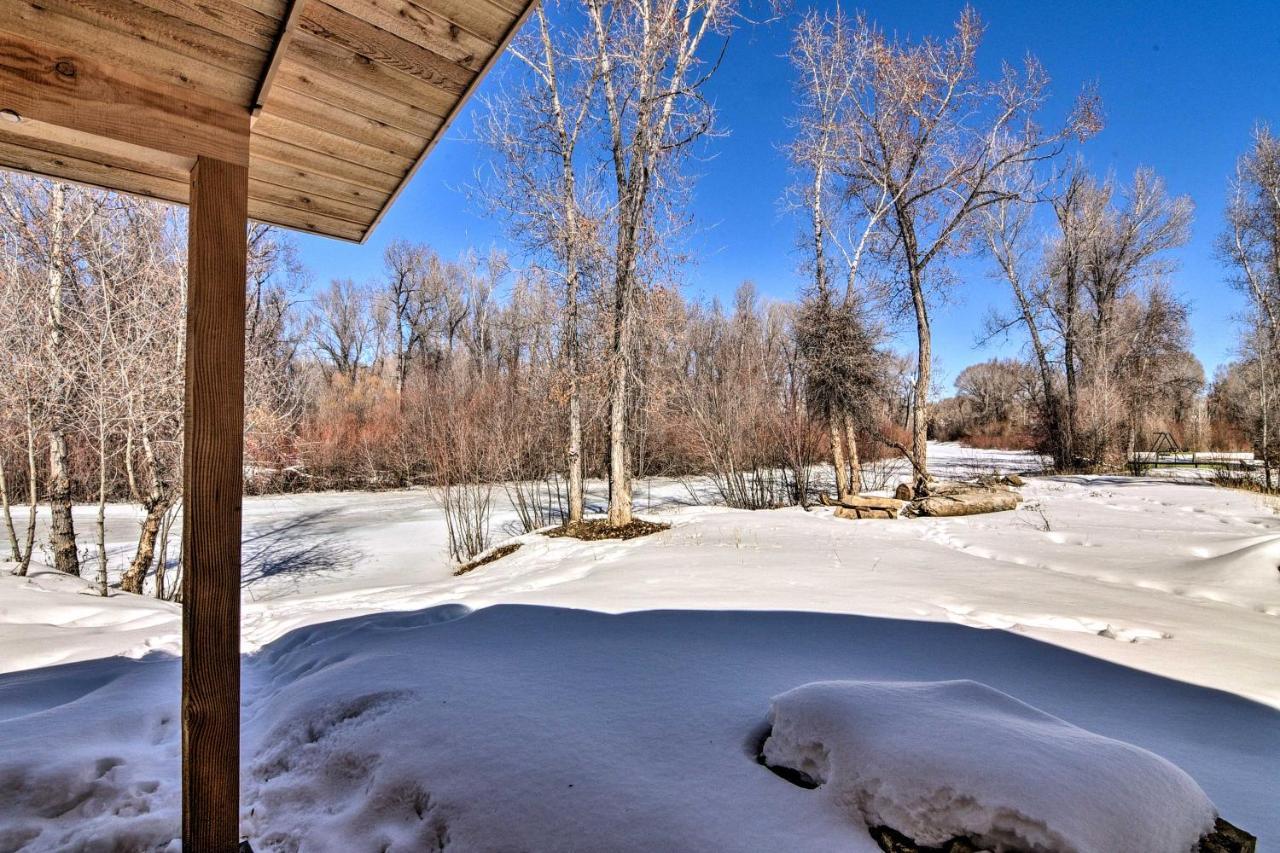Riverfront Home With Bbq 2 Mi To Downtown Gunnison! Exterior photo